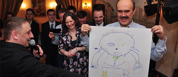 ведущий на праздник